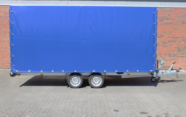Kongeaa Inter GALAXY A300SH car trailer – 3000 kg – w/high tarpaulin